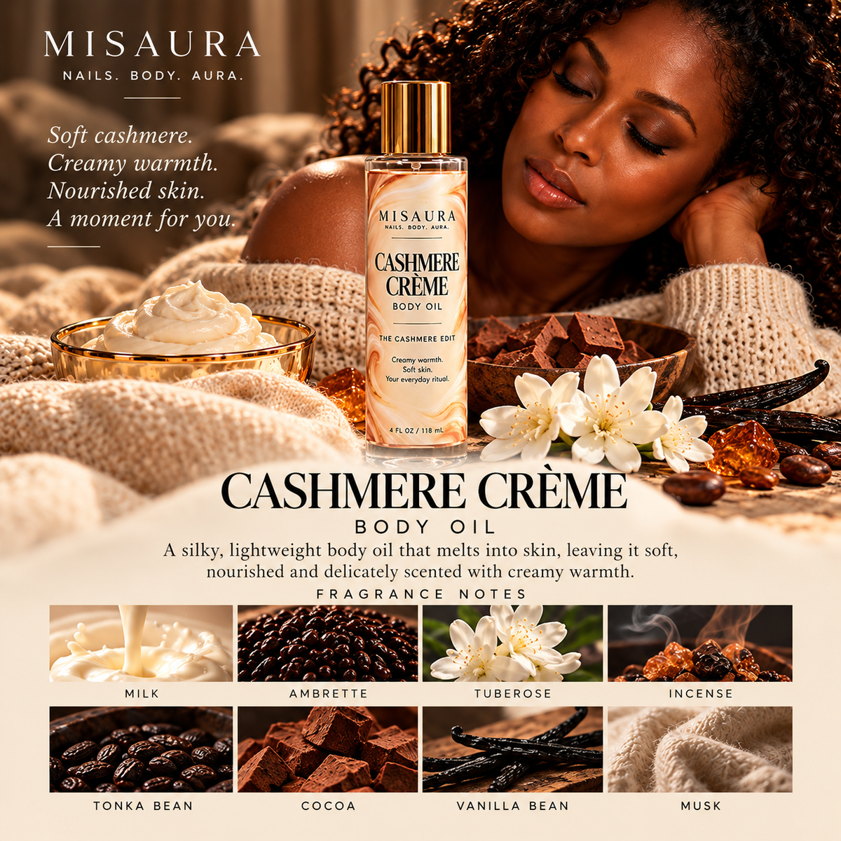 Cashmere Crème Body Oil