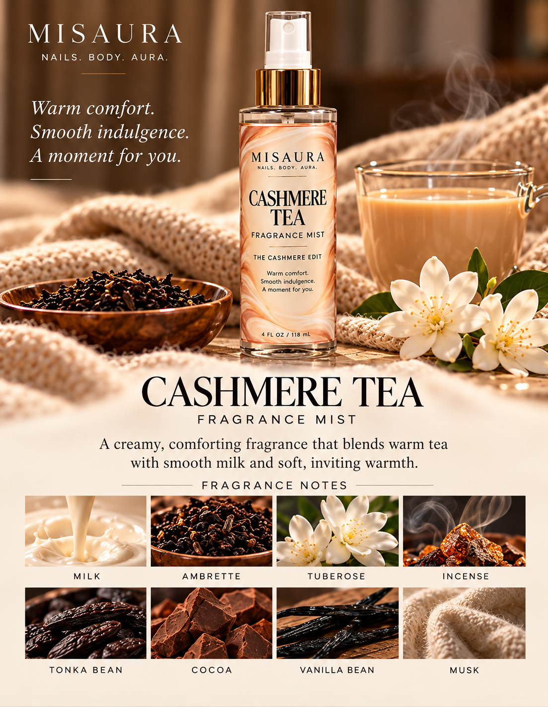 Cashmere Tea Fragrance Mist