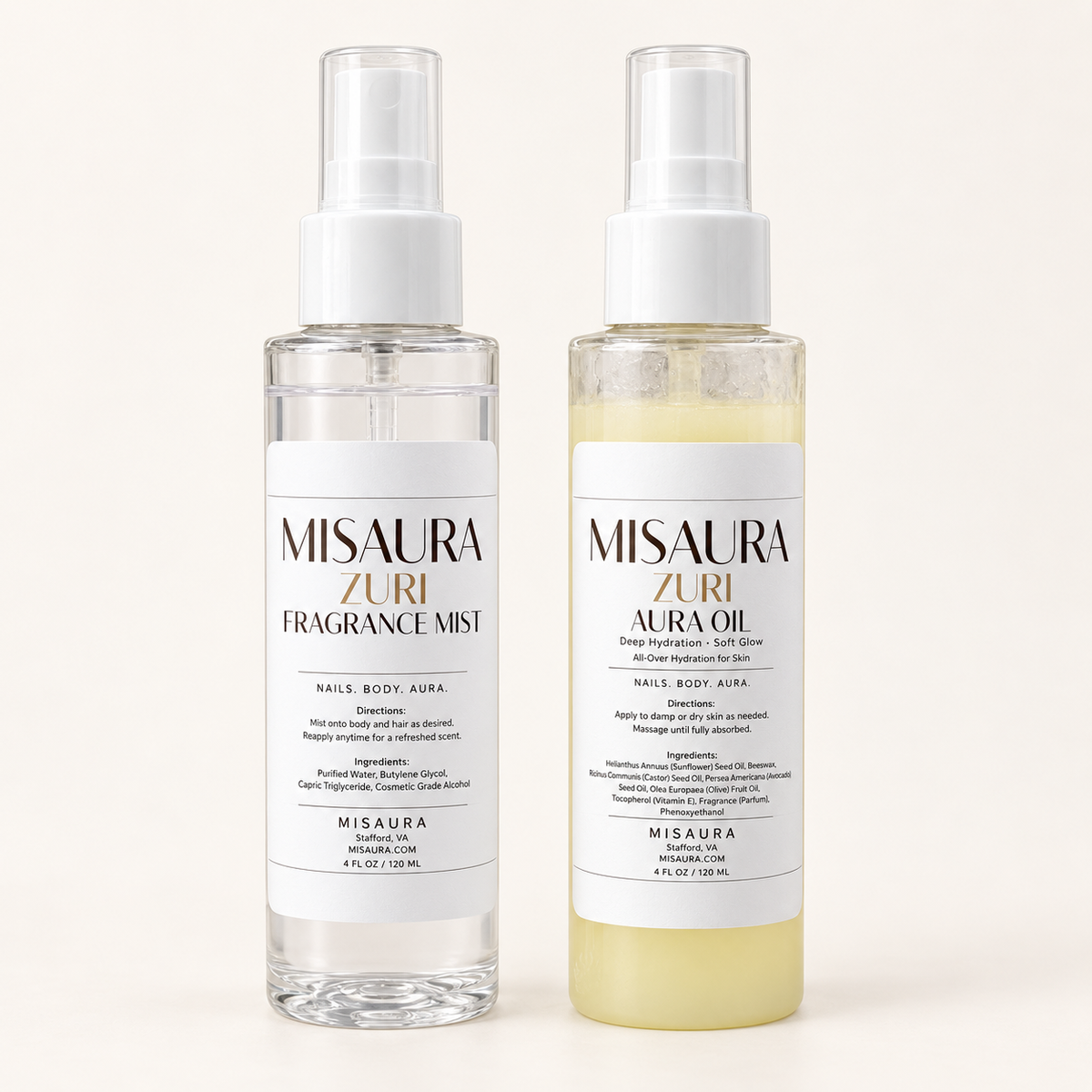Zuri Body Mist & Oil Duo