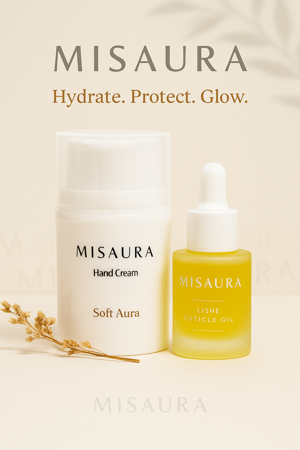 Dryness Duo – Soft Aura Hand Cream + LISHE Cuticle Oil