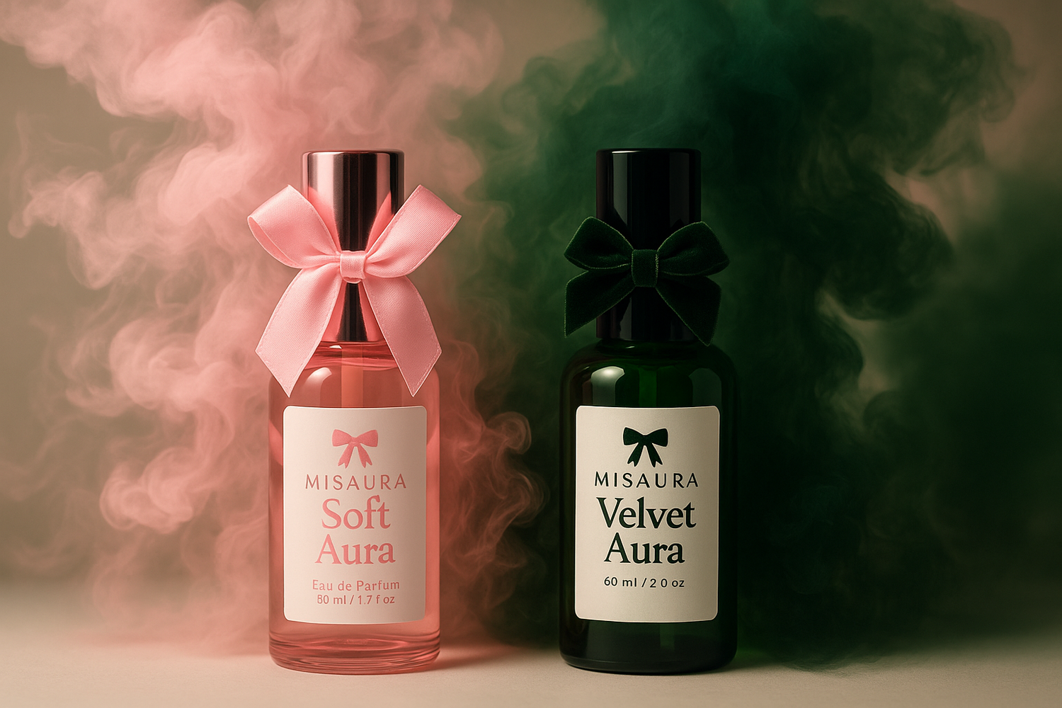 The Aura Duo | MISAURA – Soft Aura × Velvet Aura Dual Fragrance Set