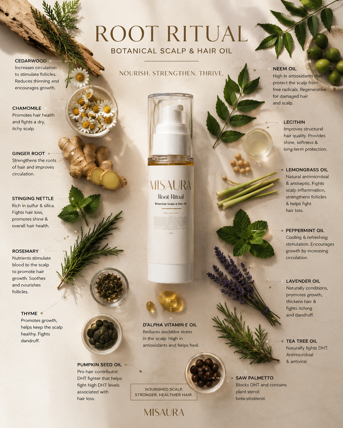 Root Ritual - Botanical Scalp & Hair Oil