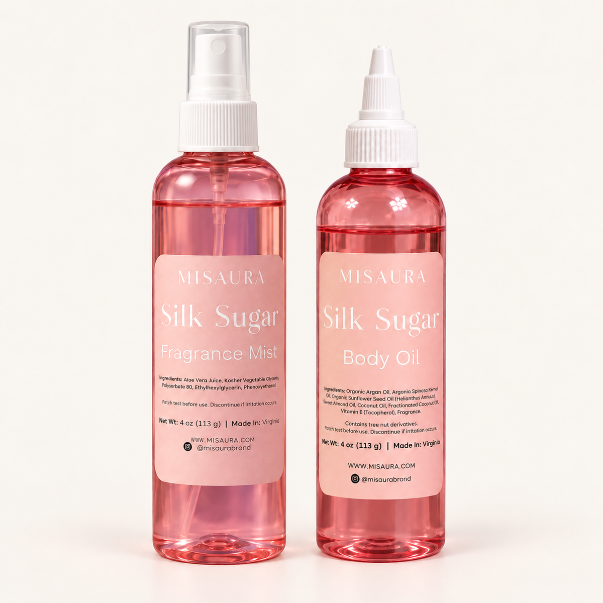 Silk Sugar Body Mist & Oil Duo