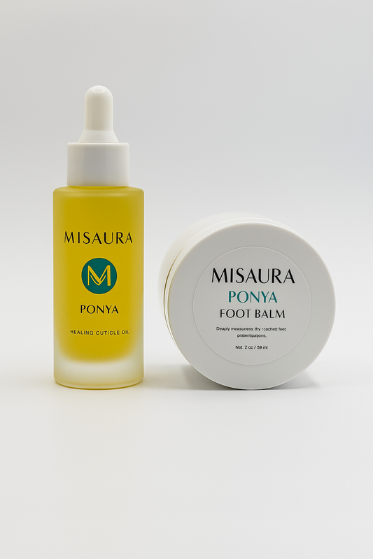 PONYA Duo Healing Foot Balm - Nail and Toe Oil